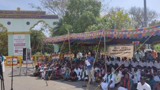 Thiruvannamalai farmers struggle