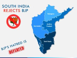 SOUTH INDIA REJECTS BJP