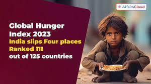 global hunger index india rank